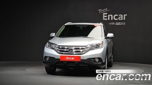 HONDA NEW CR-V 2014 — 82 483 км, серебристый, Корея — под ключ — фото 3