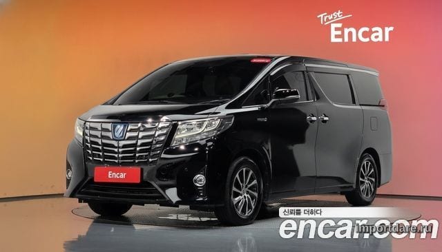 TOYOTA ALPHARD 2016 — 171 909 км, чёрный, Корея — под ключ — фото 2