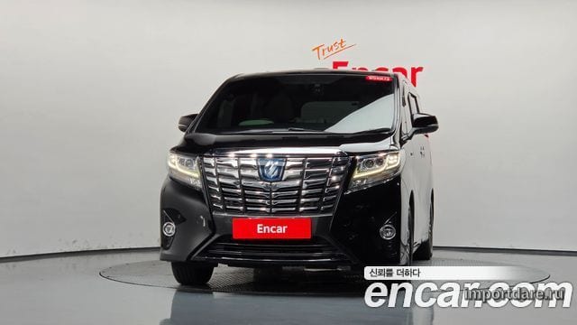 TOYOTA ALPHARD 2016 — 171 909 км, чёрный, Корея — под ключ — фото 3