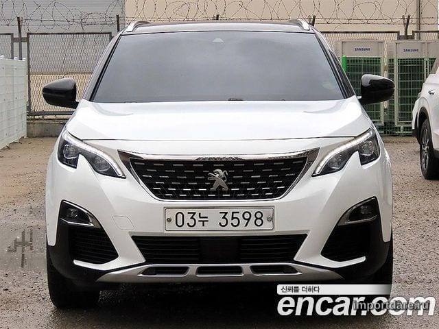 PEUGEOT 5008 2019 — 85 578 км, белый, Корея — под ключ — фото 1
