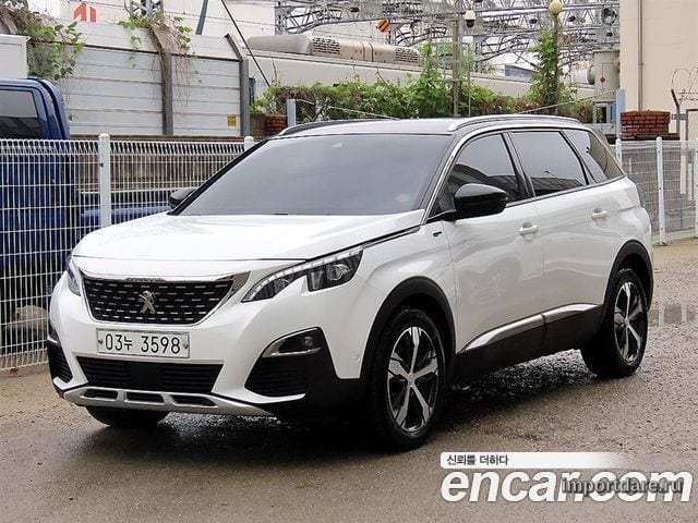 PEUGEOT 5008 2019 — 85 578 км, белый, Корея — под ключ — фото 2