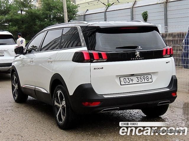 PEUGEOT 5008 2019 — 85 578 км, белый, Корея — под ключ — фото 3