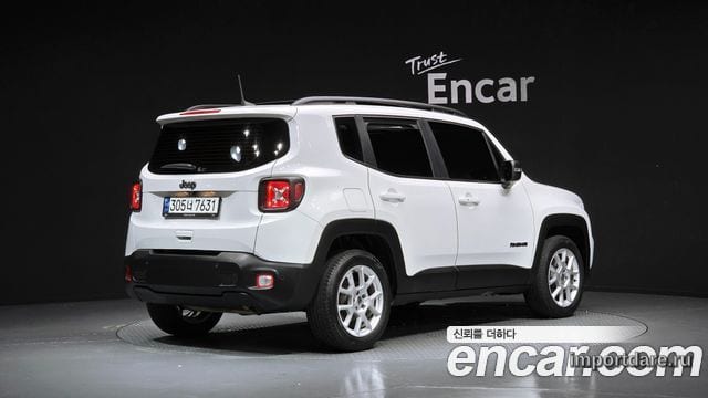 JEEP RENEGADE 2022 — 46 046 км, белый-перламутр, Корея — под ключ — фото 2