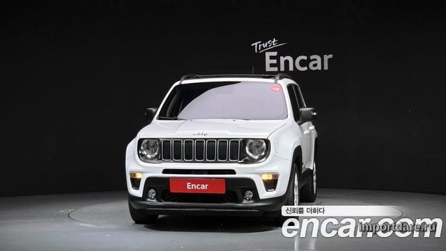 JEEP RENEGADE 2022 — 46 046 км, белый-перламутр, Корея — под ключ — фото 3