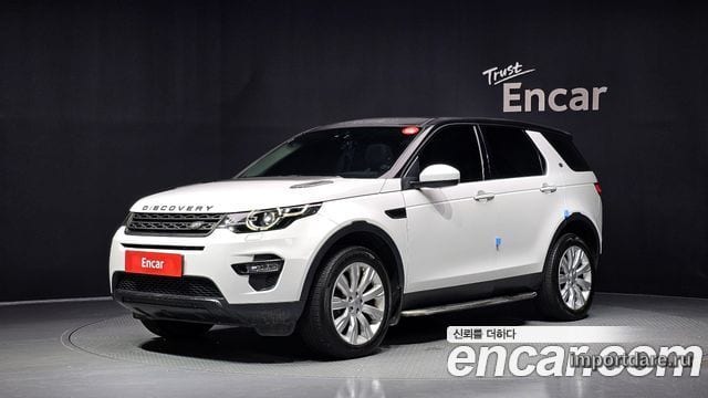 LAND ROVER DISCOVERY SPORT 2016 — 169 185 км, белый, Корея — под ключ — фото 1