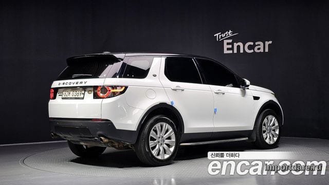 LAND ROVER DISCOVERY SPORT 2016 — 169 185 км, белый, Корея — под ключ — фото 2