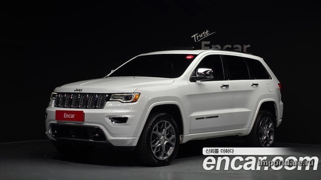 JEEP GRAND CHEROKEE 2019 — 69 402 км, белый, Корея — под ключ — фото 1