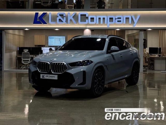 BMW X6 2026 — 9 698 км, светло-серебристый, Корея — под ключ — фото 2