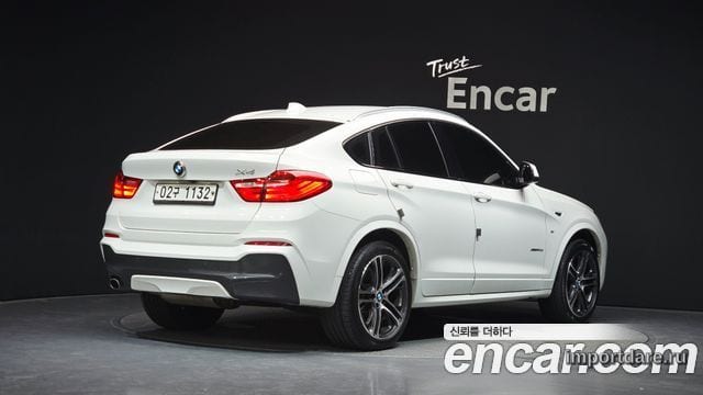 BMW X4 2017 — 162 078 км, белый, Корея — под ключ — фото 2