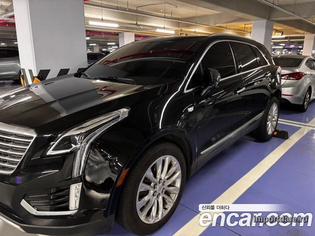 CADILLAC XT5 2018 — 107 000 км, чёрный, Корея — под ключ — фото 1