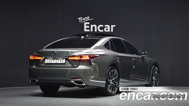 LEXUS LS500 2021 — 147 964 км, серебристо-серый, Корея — под ключ — фото 2