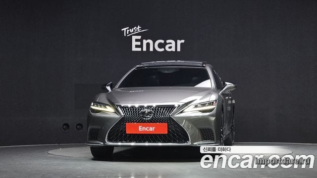 LEXUS LS500 2021 — 147 964 км, серебристо-серый, Корея — под ключ — фото 3