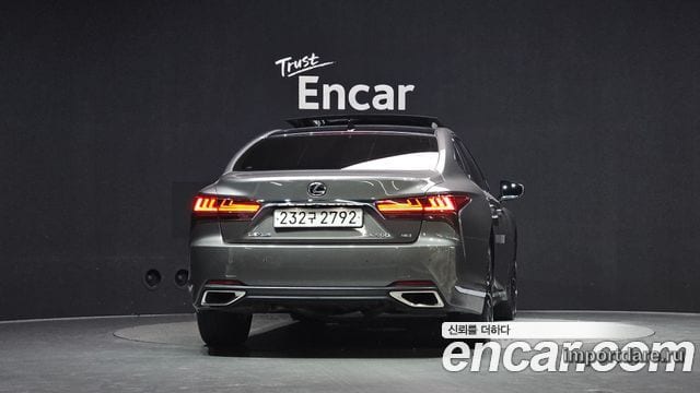 LEXUS LS500 2021 — 147 964 км, серебристо-серый, Корея — под ключ — фото 4