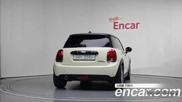 MINI COOPER D 2019 — 45 180 км, белый-перламутр, Корея — под ключ — фото 4