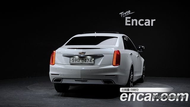 CADILLAC CTS 2016 — 62 479 км, белый, Корея — под ключ — фото 4