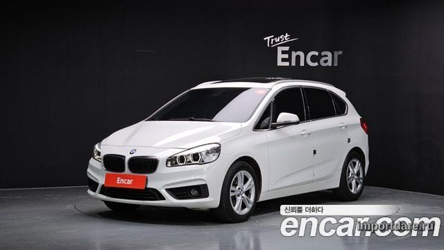 BMW 2 SERIES ACTIVE TOURER 2017 — 86 166 км, белый, Корея — под ключ — фото 1