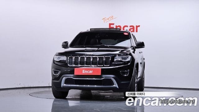 JEEP GRAND CHEROKEE 2015 — 125 663 км, чёрный, Корея — под ключ — фото 3