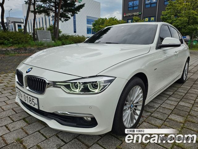 BMW 3 SERIES 2016 — 156 380 км, белый, Корея — под ключ — фото 3