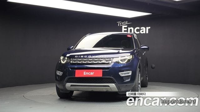 LAND ROVER DISCOVERY SPORT 2017 — 110 981 км, синий, Корея — под ключ — фото 3