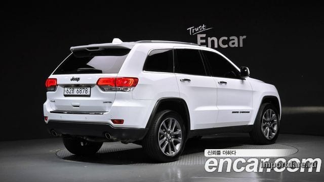 JEEP GRAND CHEROKEE 2018 — 139 154 км, белый, Корея — под ключ — фото 2