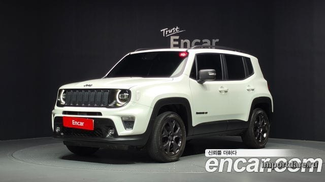JEEP RENEGADE 2021 — 66 740 км, белый, Корея — под ключ — фото 1