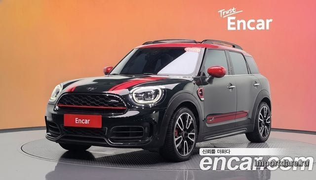 MINI COOPER S COUNTRYMAN 2021 — 123 576 км, тёмно-зелёный, Корея — под ключ — фото 2