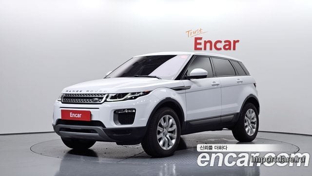 LAND ROVER RANGE ROVER EVOQUE 2017 — 71 506 км, белый, Корея — под ключ — фото 1