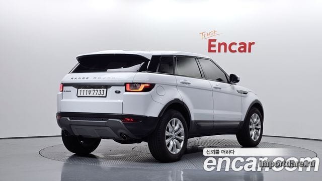 LAND ROVER RANGE ROVER EVOQUE 2017 — 71 506 км, белый, Корея — под ключ — фото 2
