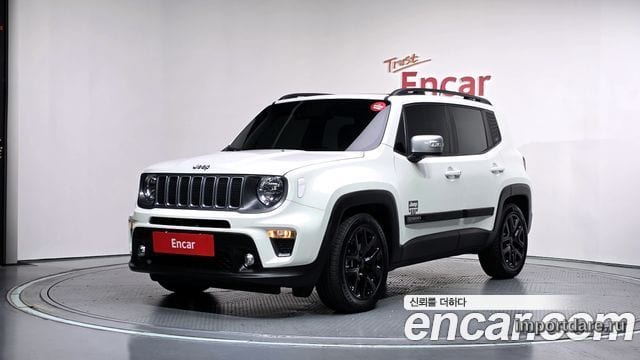 JEEP RENEGADE 2022 — 20 455 км, белый, Корея — под ключ — фото 1
