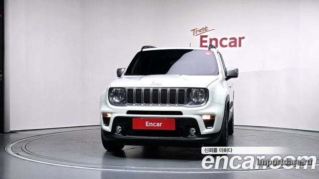 JEEP RENEGADE 2022 — 20 455 км, белый, Корея — под ключ — фото 3