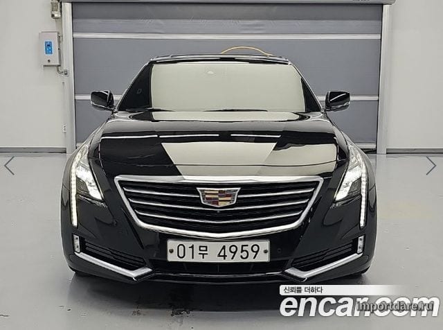 CADILLAC CT6 2018 — 224 697 км, чёрный, Корея — под ключ — фото 2