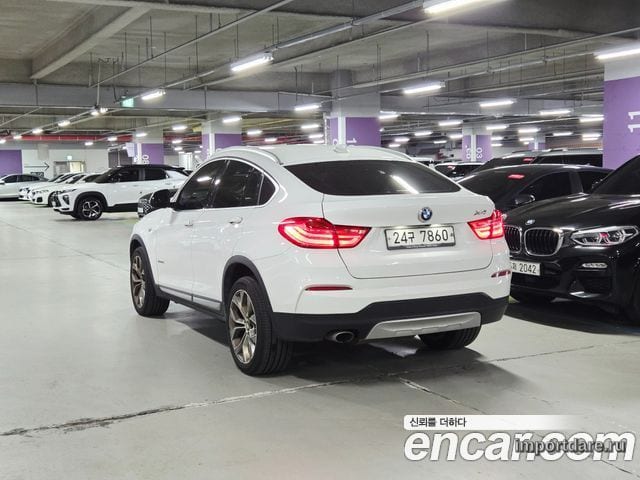 BMW X4 2015 — 136 040 км, белый, Корея — под ключ — фото 4