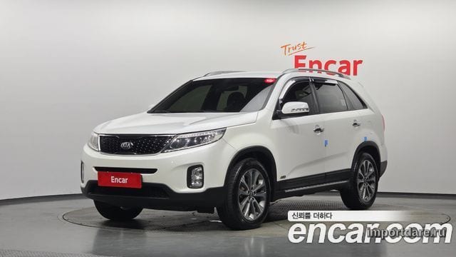 KIA SORENTO R 2013 — 123 818 км, белый, Корея — под ключ — фото 1