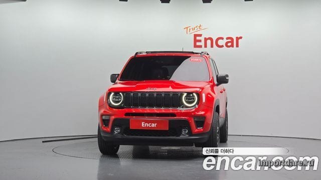 JEEP RENEGADE 2021 — 66 186 км, красный, Корея — под ключ — фото 3