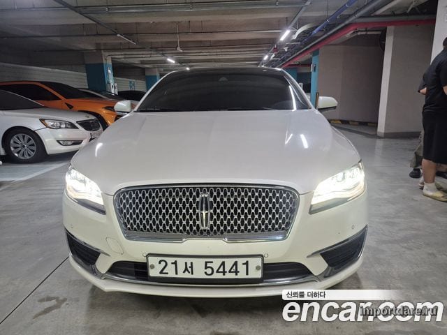 LINCOLN MKZ 2018 — 95 744 км, белый-перламутр, Корея — под ключ — фото 1