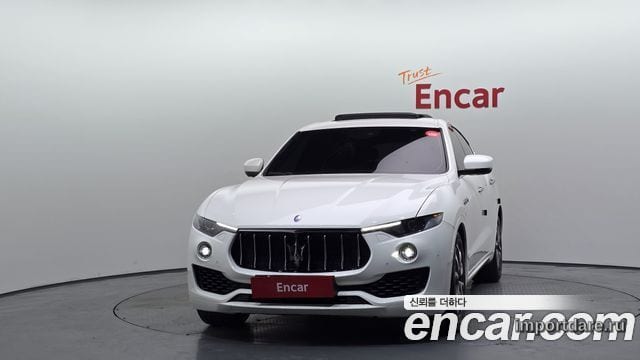 MASERATI LEVANTE 2018 — 124 965 км, белый, Корея — под ключ — фото 3