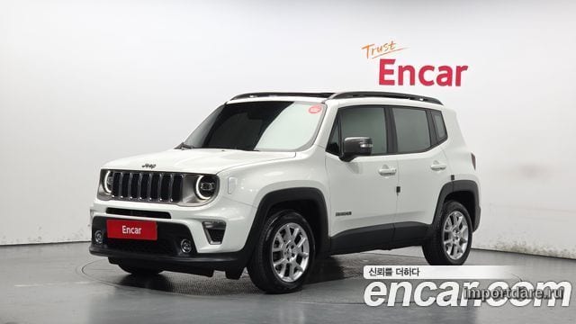 JEEP RENEGADE 2021 — 78 537 км, белый, Корея — под ключ — фото 1