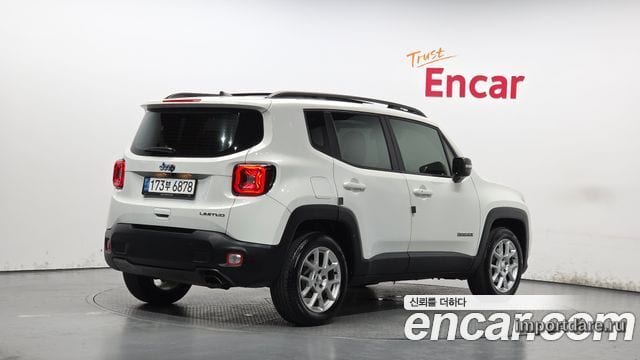 JEEP RENEGADE 2021 — 78 537 км, белый, Корея — под ключ — фото 2