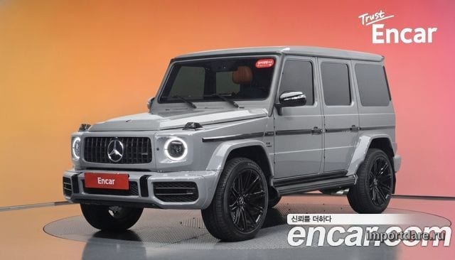 MERCEDES-BENZ G-CLASS W463 2013 — 143 876 км, серебристо-серый, Корея — под ключ — фото 2