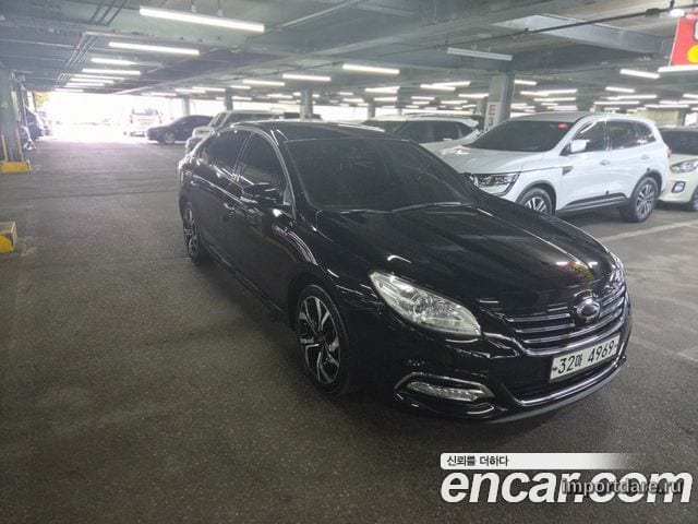 RENAULT KOREA SM7 NOVA 2015 — 132 280 км, чёрный, Корея — под ключ — фото 2