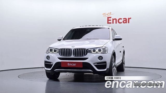 BMW X4 2016 — 138 282 км, белый, Корея — под ключ — фото 3