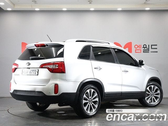KIA SORENTO R 2014 — 199 211 км, серебристый, Корея — под ключ — фото 3