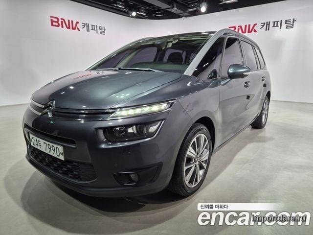 CITROEN GRAND C4 PICASSO 2015 — 250 900 км, серый, Корея — под ключ — фото 1