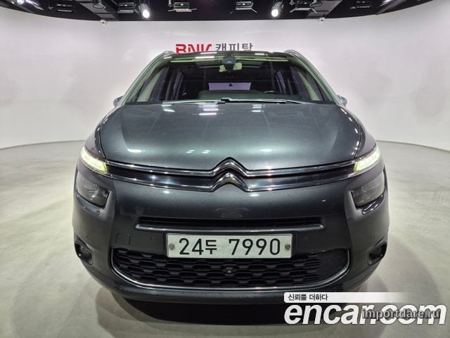 CITROEN GRAND C4 PICASSO 2015 — 250 900 км, серый, Корея — под ключ — фото 2
