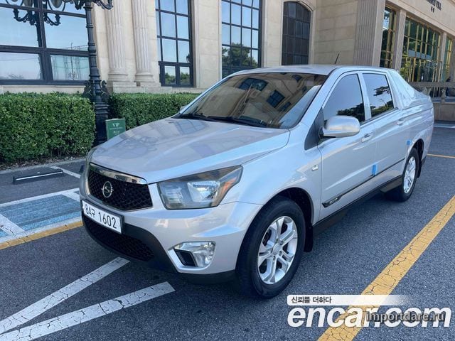 KGM KORANDO SPORTS 2013 — 173 380 км, серебристый, Корея — под ключ — фото 1