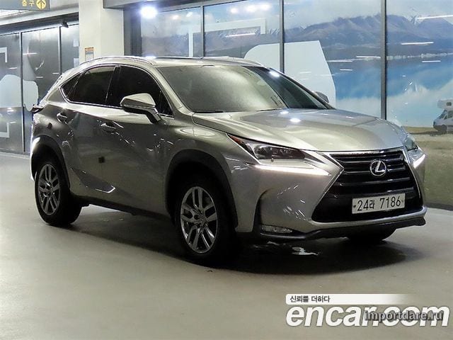 LEXUS NX300H 2015 — 92 761 км, серый, Корея — под ключ — фото 1