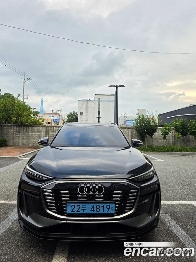 AUDI Q6 E-TRON 2025 — 16 000 км, чёрный, Корея — под ключ — фото 3