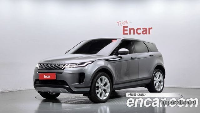 LAND ROVER RANGE ROVER EVOQUE 2020 — 34 847 км, серый, Корея — под ключ — фото 1