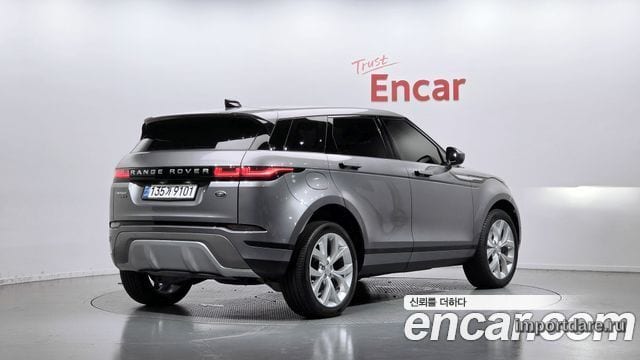 LAND ROVER RANGE ROVER EVOQUE 2020 — 34 847 км, серый, Корея — под ключ — фото 2