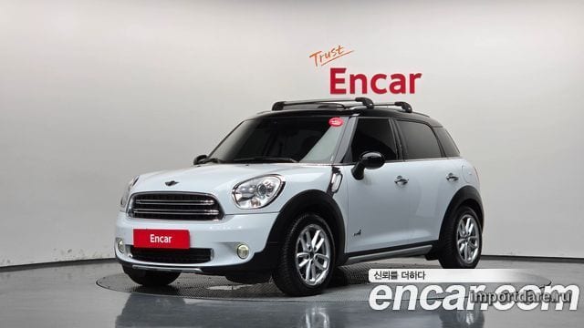 MINI COOPER D COUNTRYMAN 2015 — 114 477 км, белый, Корея — под ключ — фото 1